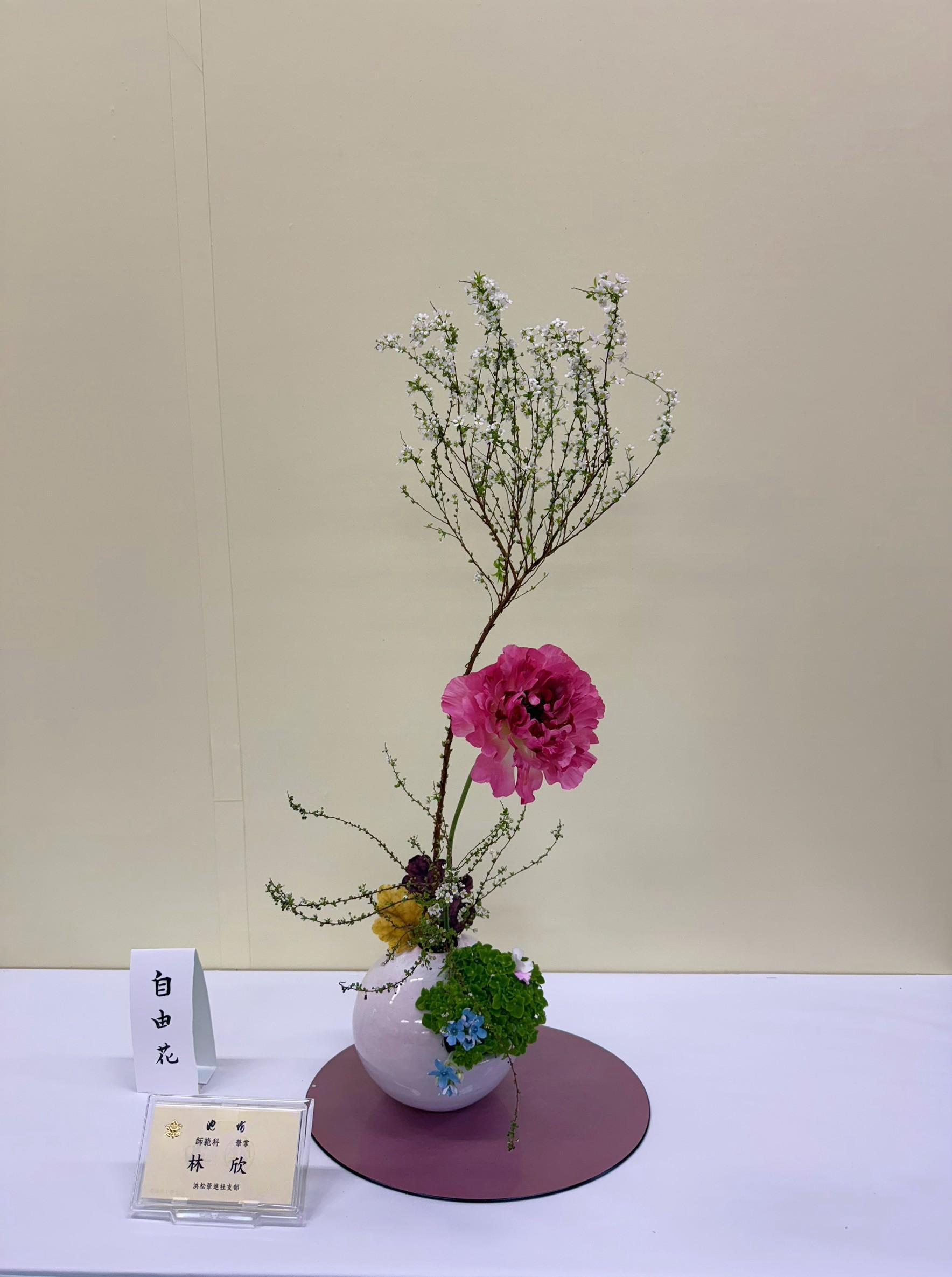 生け花作品(自由花)